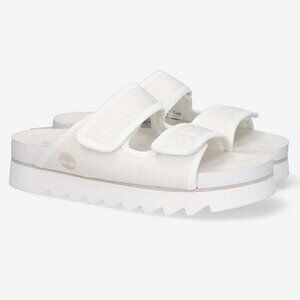 Timberland Women's White Santamonica Sunrise Slide 2B Sandals -‎ Size 11